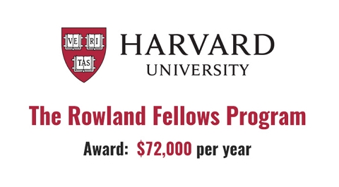 Read more about the article Rowland Fellowship 2024: Empowering Innovative Research at Harvard University